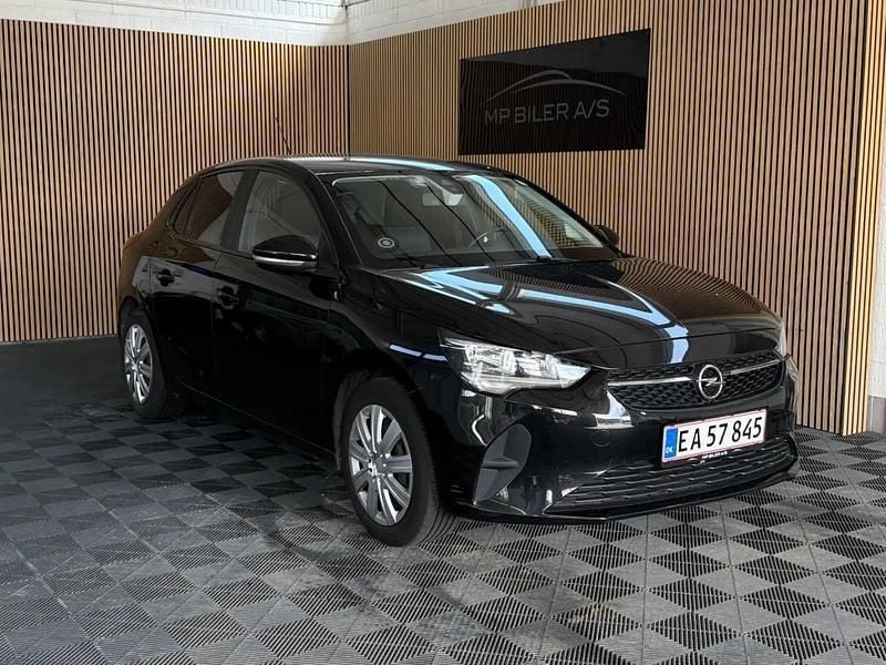 Sort Brugt 2020 Opel Corsa Edition Hatchback | 79.900 kr. (God pris) - Billede 1/4