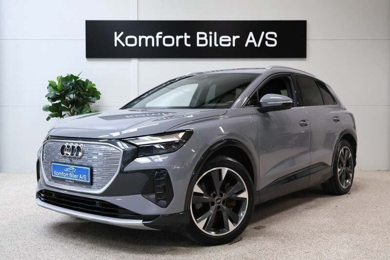 Grå Brugt 2021 Audi Q4 e-tron SUV | 243.800 kr. (Super pris) - Billede 1/4