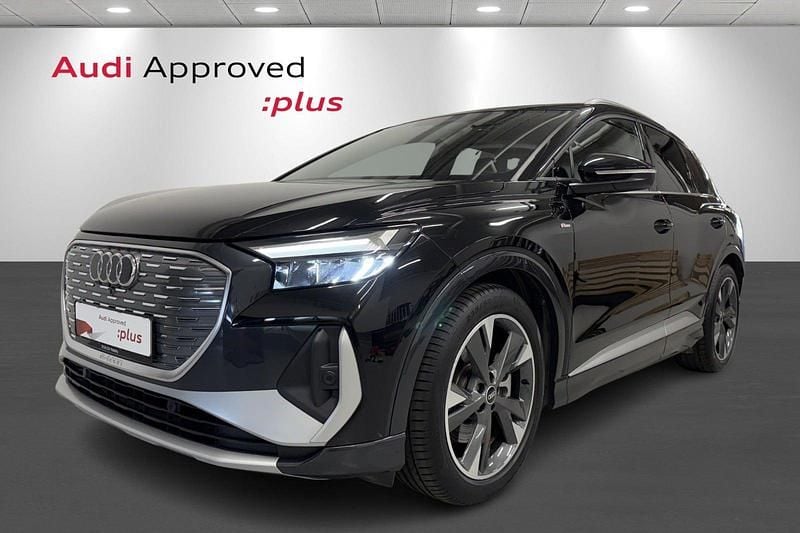 Sortmetal Brugt 2021 Audi Q4 e-tron SUV | 279.900 kr. (Lidt for dyr) - Billede 1/4