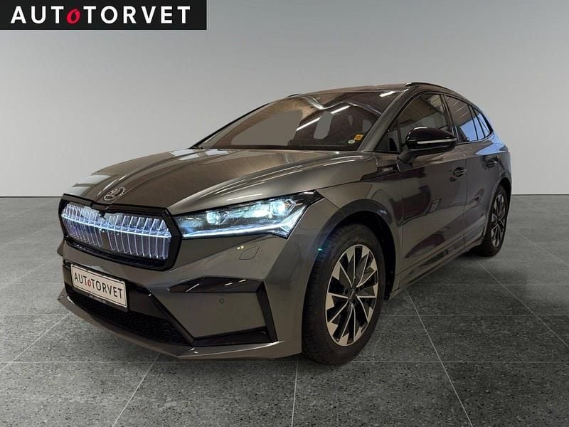 Gråmetal Brugt 2023 Skoda Enyaq iV SportLine SUV | 319.700 kr. (Super pris) - Billede 1/4
