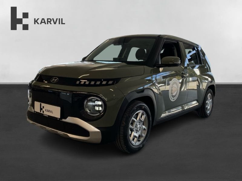 Tomboy khakisolid Ny 2025 Hyundai Inster Advanced Hatchback | 209.900 kr. (Fair pris) - Billede 1/4