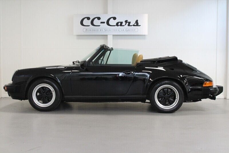 Brugt Porsche 911 1984 Rød Cabriolet