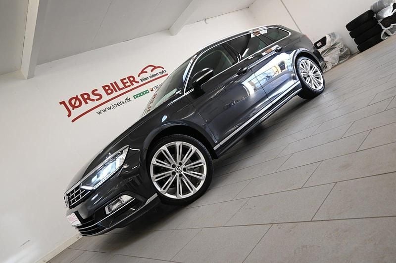 Koksmetal Brugt 2018 VW Passat R-line Stationcar | 209.800 kr. (Lidt for dyr) - Billede 1/4