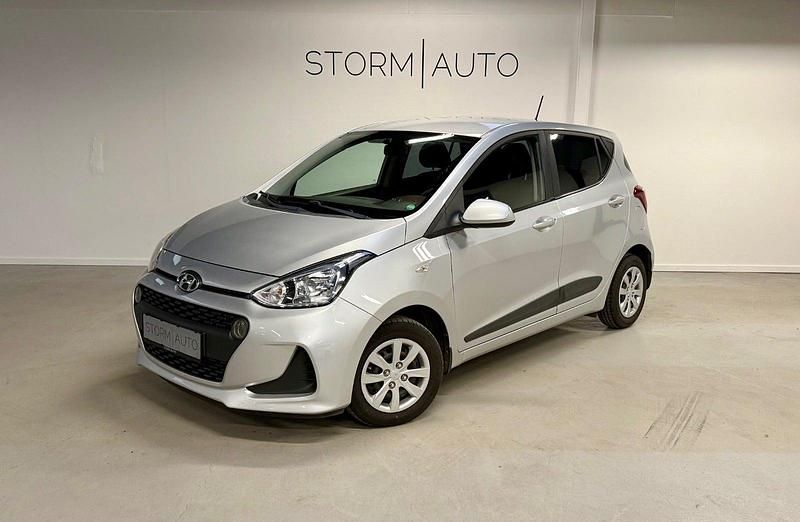 Sølvmetal Brugt 2018 Hyundai i10 Hatchback | 57.900 kr. (Fair pris) - Billede 1/4