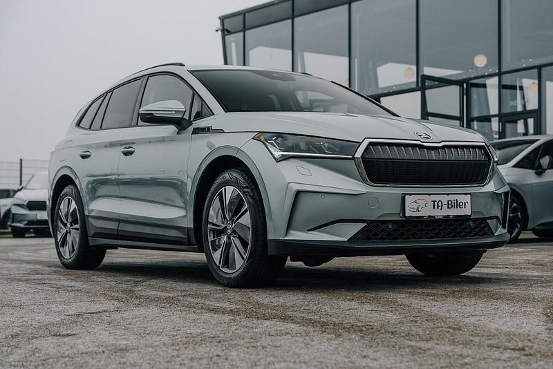 Hvid Brugt 2022 Skoda Enyaq iV SUV | 199.600 kr. - Billede 1/4