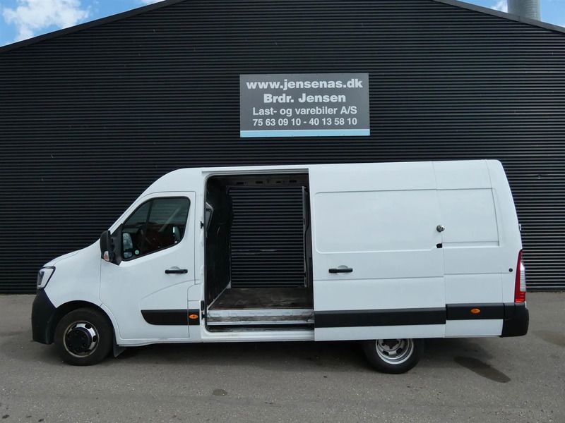 Hvid Brugt 2021 Renault Master Van | 165.000 kr. - Billede 1/4