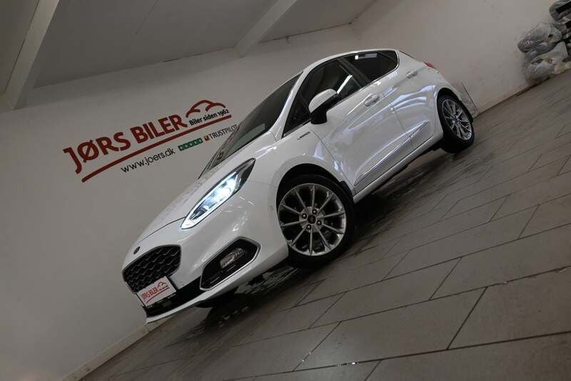 Hvidmetal Brugt 2019 Ford Fiesta Vignale Hatchback | 129.800 kr. (Fair pris) - Billede 1/4