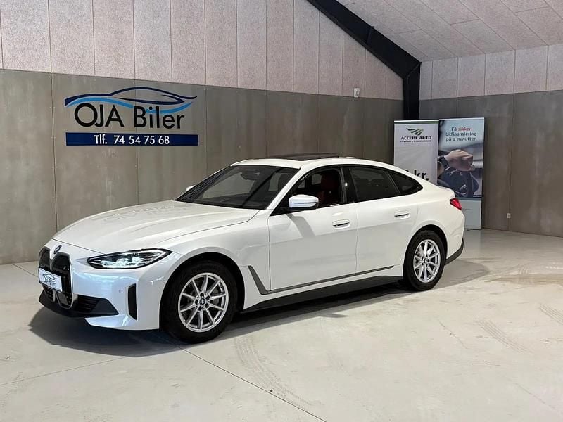 Hvidmetal Brugt 2023 BMW i4 Sedan | 329.900 kr. (Dyr) - Billede 1/4