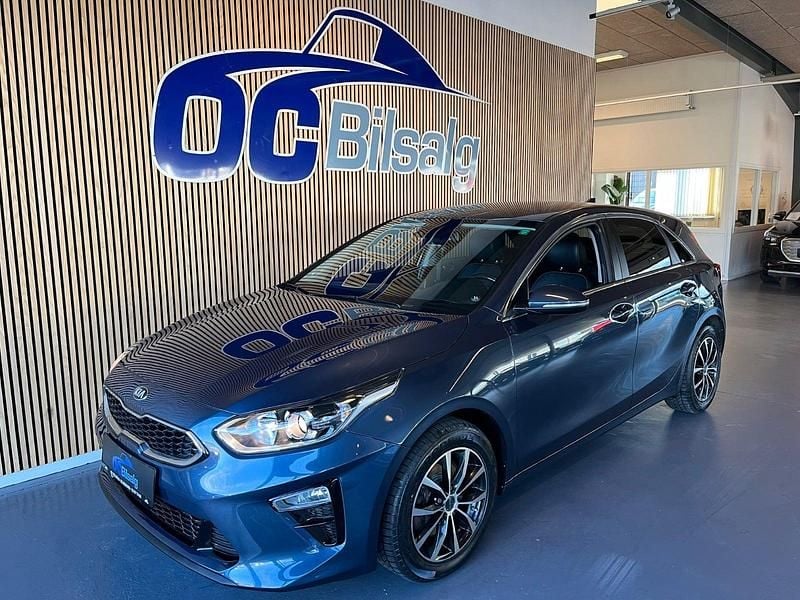 Blåmetal Brugt 2019 Kia Ceed Comfort Hatchback | 159.700 kr. (Lidt for dyr) - Billede 1/4