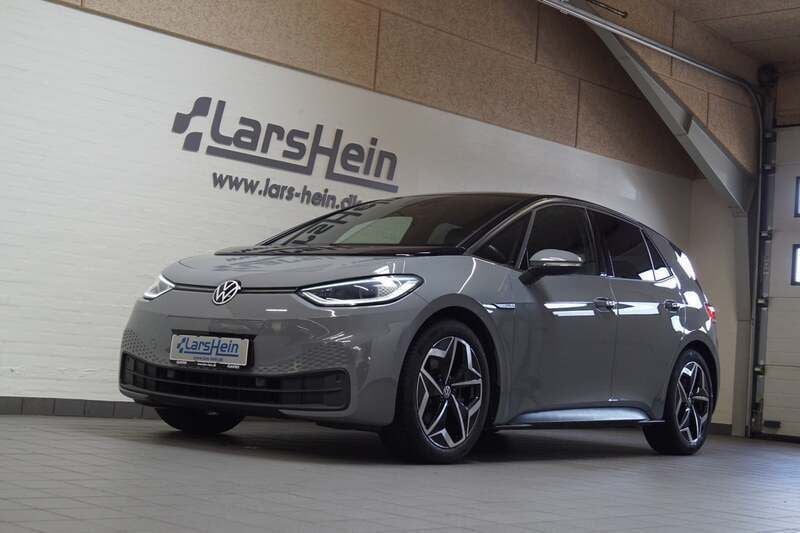 Grå Brugt 2022 VW ID.3 Pro Hatchback | 214.800 kr. (Fair pris) - Billede 1/4