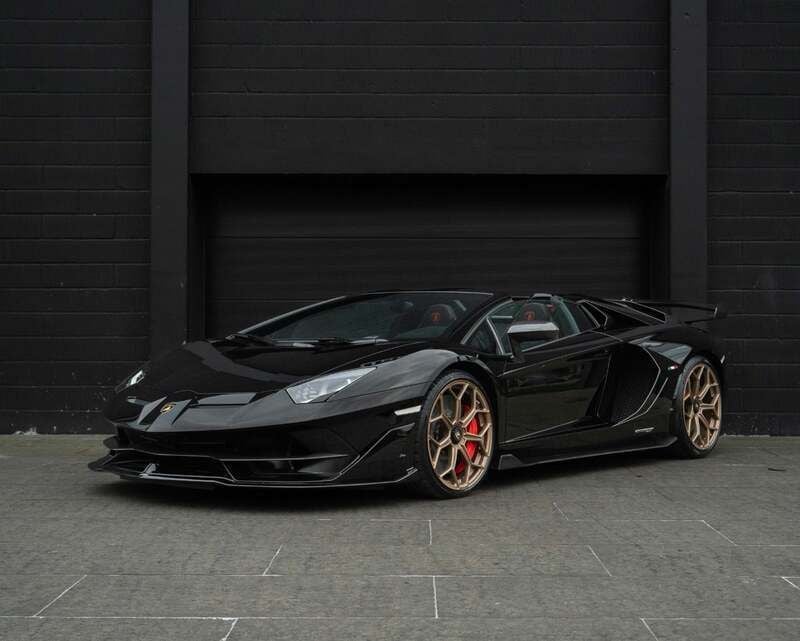 Sort Brugt 2021 Lamborghini Aventador Cabriolet | 99.202 kr. - Billede 1/4