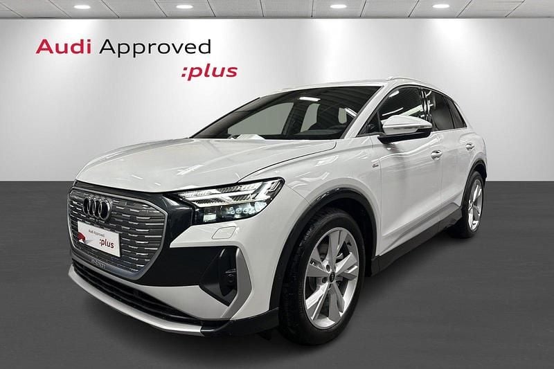 Brugt Audi Q4 e-tron S-Line 210 kW (286 HK) 2025 Hvidmetal SUV
