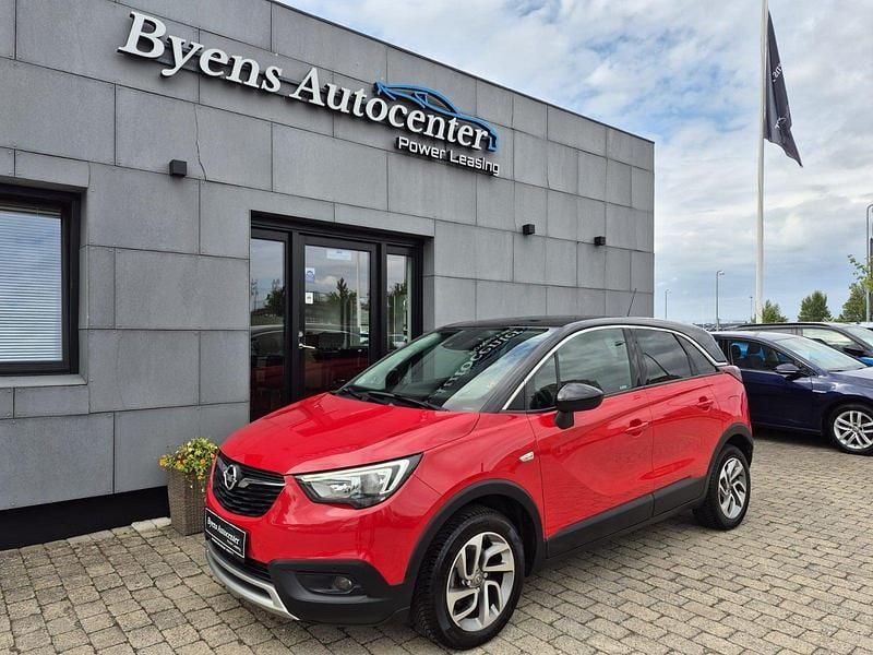 Rød Brugt 2017 Opel Crossland X Innovation SUV | 99.900 kr. (Fair pris) - Billede 1/4