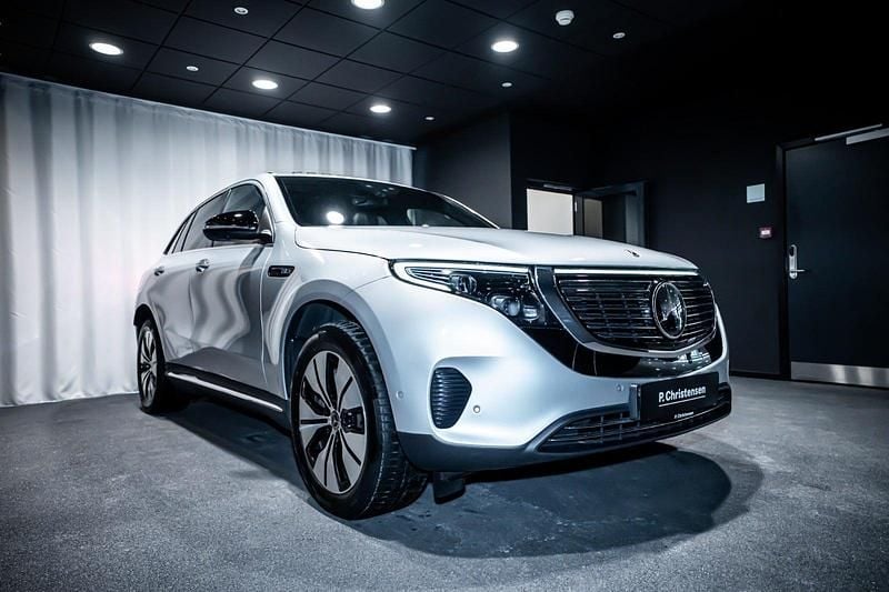 Brugt Mercedes EQC400 300 kW (408 HK) 2022 Farve: sølvmetal SUV