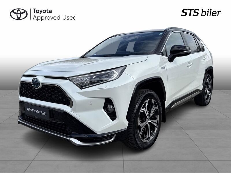 Pearl white/attitude black Brugt 2021 Toyota RAV4 H3 Style SUV | 369.900 kr. (Fair pris) - Billede 1/3