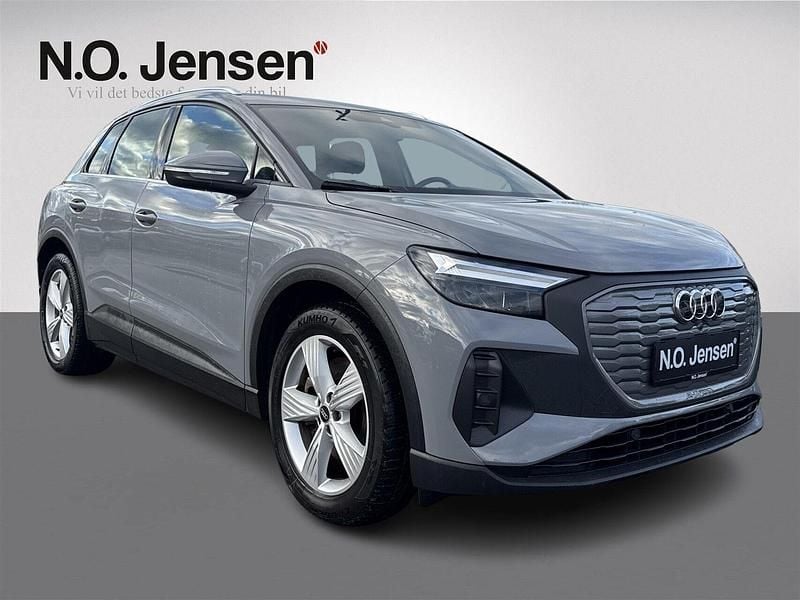 Farve ……………………………………………………………………. grå Brugt 2022 Audi Q4 e-tron SUV | 219.900 kr. (Super pris) - Billede 1/4