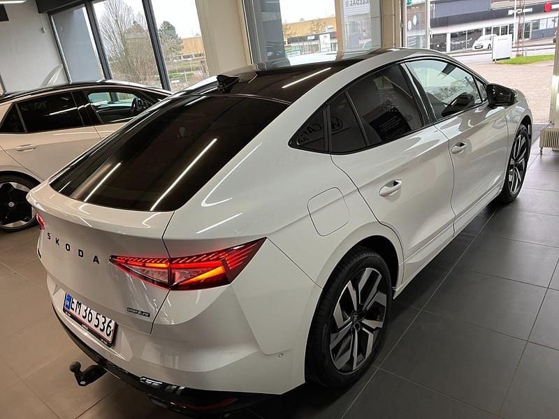 Brugt Skoda Enyaq iV SportLine 210 kW (286 HK) 2025 Hvidmetal SUV
