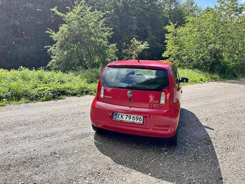 Rød Brugt 2014 Skoda Citigo Hatchback | 55.000 kr. (Fair pris) - Billede 1/4