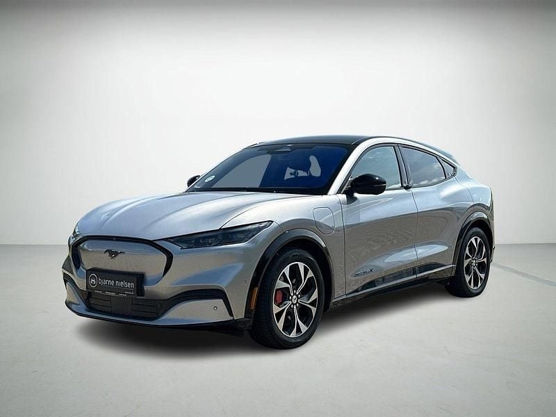 Sølvmetal Brugt 2021 Ford Mustang Mach-E Extended Range SUV | 234.900 kr. (Fair pris) - Billede 1/4
