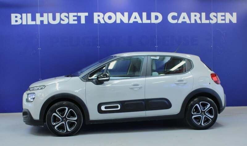 Beigemetal Brugt 2024 Citroën C3 PureTech Hatchback | 154.900 kr. (Lidt for dyr) - Billede 1/4