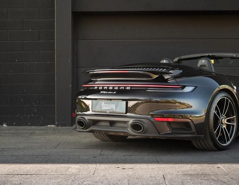 Brugt Porsche 911 Turbo S Cabriolet 650 HK (478 kW) 2020 Sortmetal Cabriolet