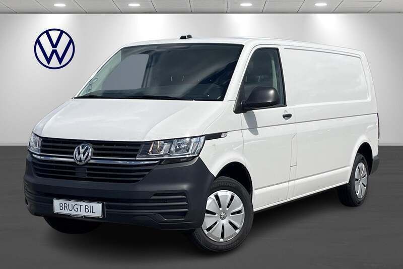 Hvid Brugt 2023 VW T6.1 Van | 259.900 kr. - Billede 1/4