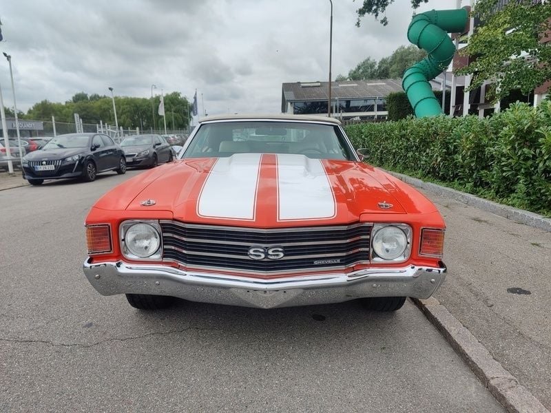 Brugt Chevrolet Chevelle 425 HK (312 kW) 1972 Orange Cabriolet