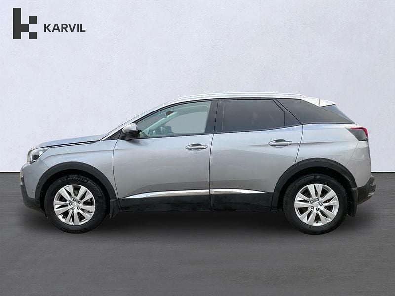 Brugt Peugeot 3008 Allure 130 HK (95 kW) 2019 Sølvmetal SUV