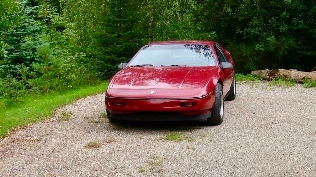 Rød Brugt 1989 Pontiac Fiero | 79.000 kr. - Billede 1/4