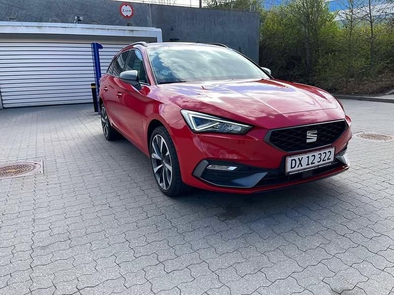 Brugt Seat Leon 204 HK (150 kW) 2021 Rød Stationcar