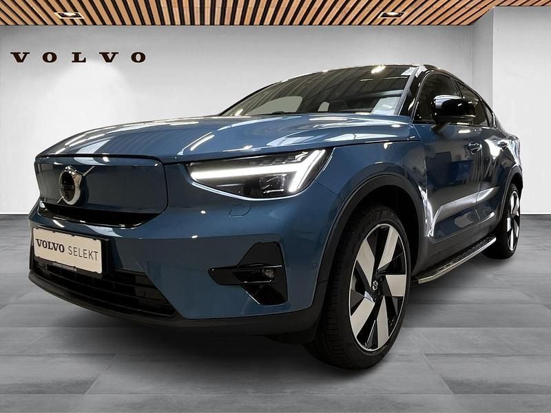 Blå Brugt 2024 Volvo EC40 Ultra SUV | 379.500 kr. - Billede 1/3