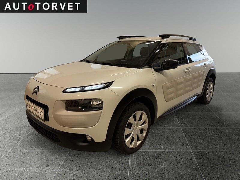 Hvid Brugt 2015 Citroën C4 Cactus Feel Hatchback | 79.700 kr. (Lidt for dyr) - Billede 1/4