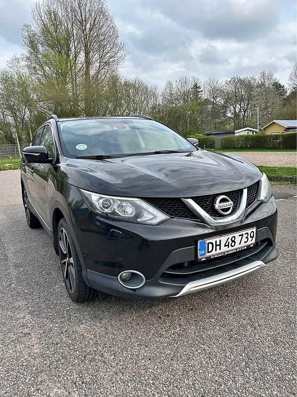 Sort Brugt 2014 Nissan Qashqai Tekna SUV | 78.500 kr. (Fair pris) - Billede 1/2