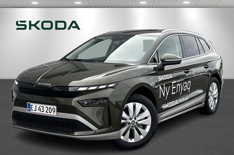 Grønmetal Brugt 2025 Skoda Enyaq iV SUV | 379.900 kr. (Fair pris) - Billede 1/4