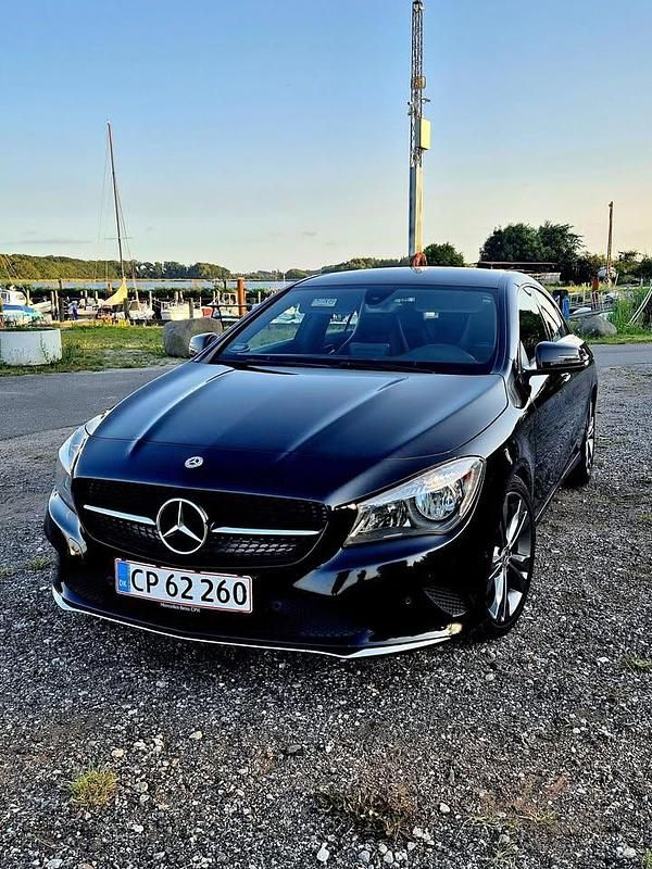 Brugt Mercedes CLA200 136 HK (100 kW) 2019 Sort Coupe