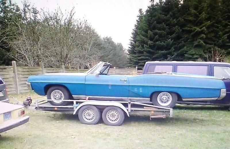 Brugt 1967 Pontiac Bonneville Sedan | 84.800 kr. - Billede 1/4