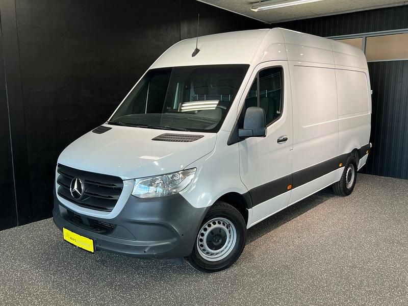 Hvid Brugt 2022 Mercedes Sprinter Van | 299.900 kr. - Billede 1/4