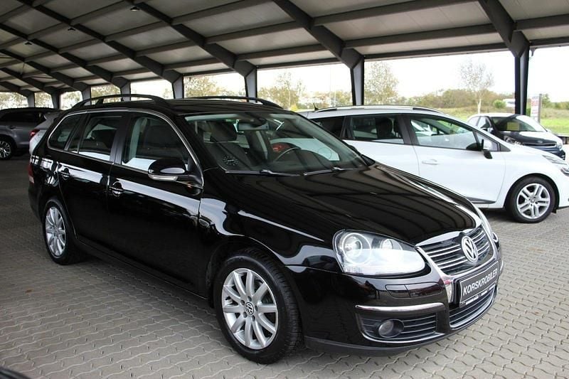 Sortmetal Brugt 2009 VW Golf VI Comfortline Stationcar | 39.800 kr. (God pris) - Billede 1/4