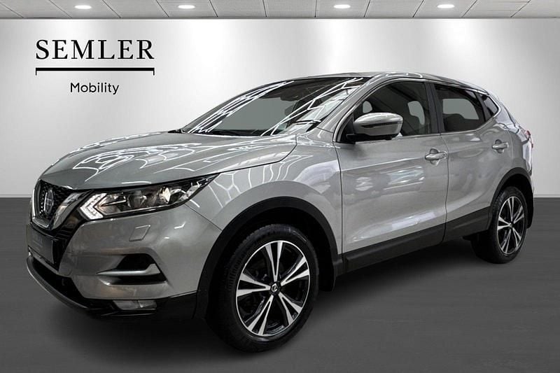 Sølvmetal Brugt 2019 Nissan Qashqai N-Connecta SUV | 199.900 kr. (Lidt for dyr) - Billede 1/4