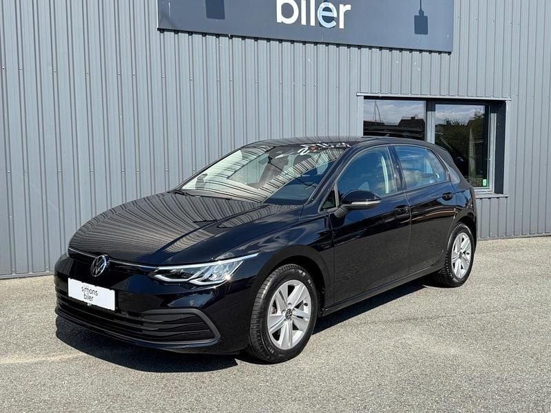 Sort Brugt 2021 VW Golf VIII Life Hatchback | 229.900 kr. (Super pris) - Billede 1/4
