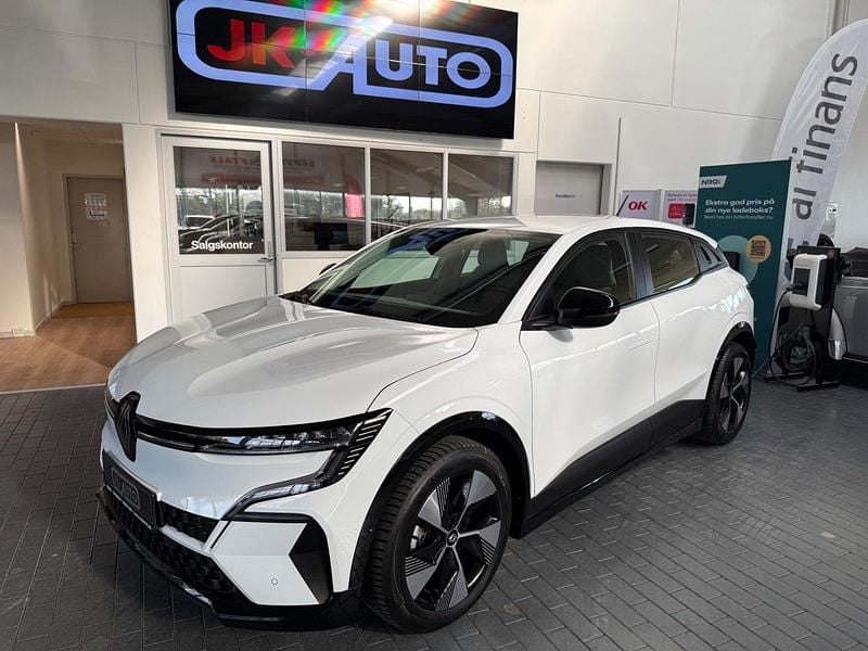 Hvid Brugt 2023 Renault Megane E-Tech Equilibre Hatchback | 169.800 kr. (Lidt for dyr) - Billede 1/4