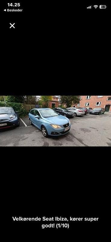 Brugt Seat Ibiza 85 HK (62 kW) 2011 Hatchback