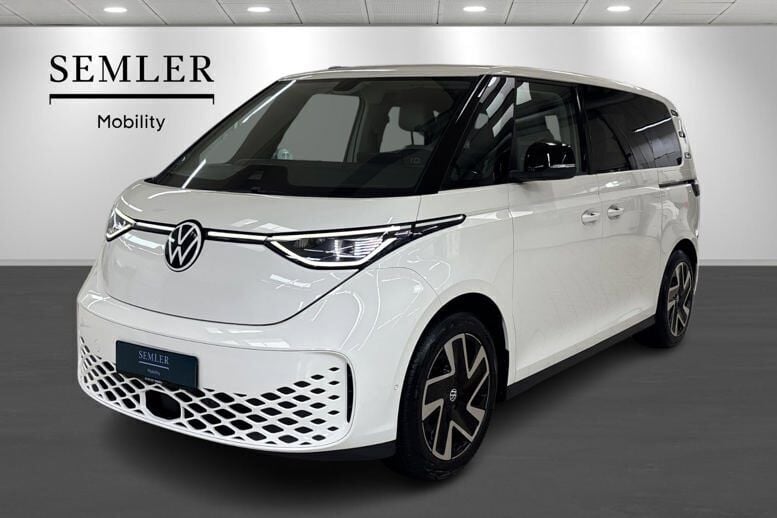 Hvid Brugt 2023 VW ID. Buzz Edition Van | 419.900 kr. (Lidt for dyr) - Billede 1/4