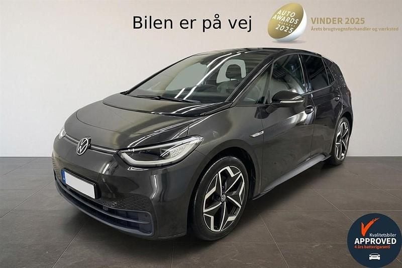 Grå Brugt 2021 VW ID.3 Pro Performance Hatchback | 111.500 kr. (Super pris) - Billede 1/4