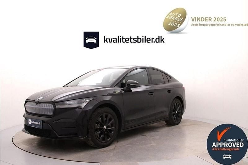 Brugt Skoda Enyaq iV RS 219 kW (299 HK) 2022 Sort SUV