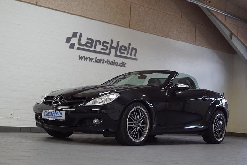 Sortmetal Brugt 2004 Mercedes SLK200 Cabriolet | 196.800 kr. (God pris) - Billede 1/4