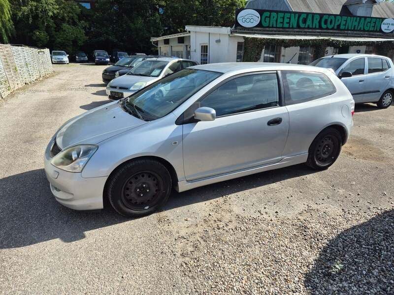 Sølvmetal Brugt 2005 Honda Civic LS Hatchback | 14.900 kr. - Billede 1/4