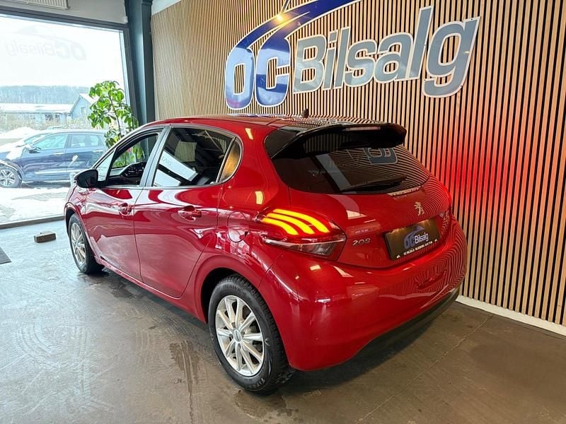 Brugt Peugeot 208 Active 100 HK (73 kW) 2015 Mørkrødmetal Hatchback