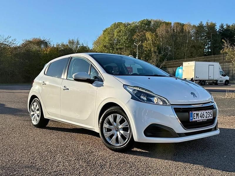 Brugt Peugeot 208 82 HK (60 kW) 2016 Hvid Hatchback