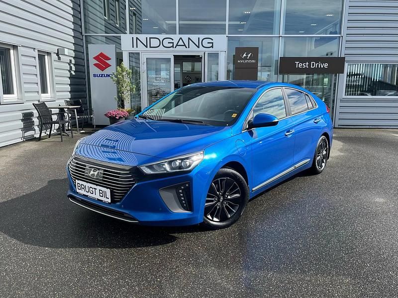 Blåmetal Brugt 2019 Hyundai Ioniq Premium Hatchback | 99.900 kr. (Fair pris) - Billede 1/4